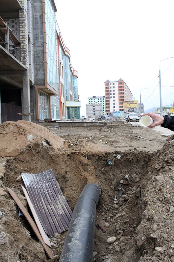 Многоквартирные дома в Дербенте возводятся на магистральных сетях